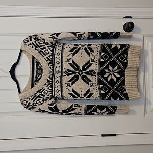 America Eagle Knit Christmas Sweater.